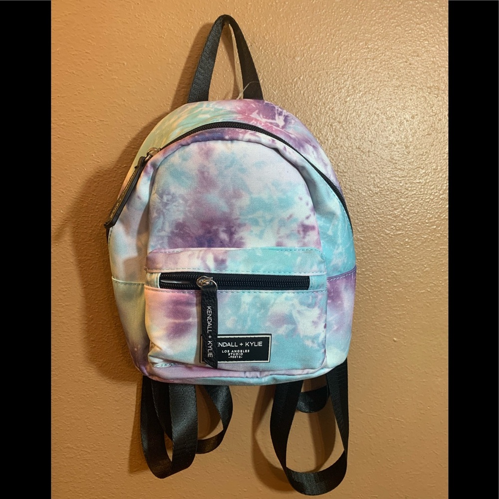 Kendall & Kylie Tie Die Small Backpack NWT